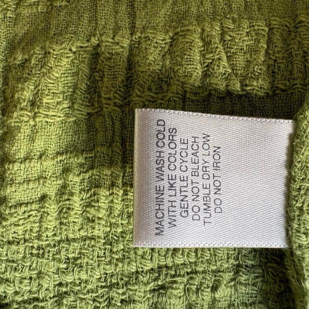 Christopher and Banks women's Blouse Short Sleeve Sz. L 100" cotton NWT - Picture 4 of 7
